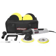 Exzenterpoliermaschine 230 v 650 w 1600 - 6400 U/min 125/150 mm 9mm Hub 640296 Exzen - Dino Kraftpaket