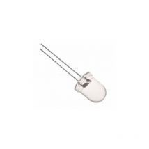 Diode LED jaune 10mm 12v 2180-3000mcd 30o lentille transparente Osy5paa131a-12