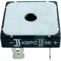 Diotec KBPC10/15/2502FP Pont redresseur KBPC 200 V 25 A Monophasé S79917
