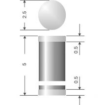 Diotec - Si-Gleichrichterdiode SM4007 DO-213AB 1000 v 1 a