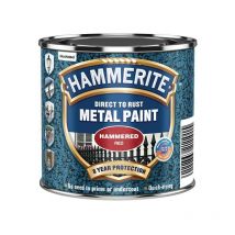 Hammerite - Direct to Rust Hammered Red Metal Paint - 250ML