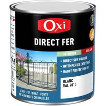 Peinture OXI Direct Fer 0.5 Litre rouge vif OXI