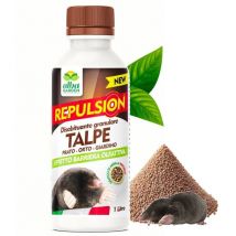 Disabituante Repellente Talpe Granulare Barriera Olfattiva Naturale per Allontanare Animali Selvatici Talpe Arvicole x 1 Lt