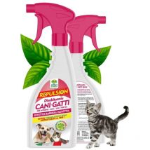 Disabituante Repellente per Cani e Gatti Naturale Contro Le Cattive Abitudini di Animali Domestici Spray x 750 ml