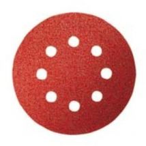 Dischi carta abrasiva forata per rotorbitali ø mm.115 - grana 60 blister da pz.6 1 blister Imperial