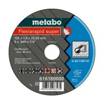 Metabo - Dischi Flexiamant super cut-off 125x1.0x22.2 in acciaio