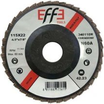 Disco a lamelle radiali corindone Effe