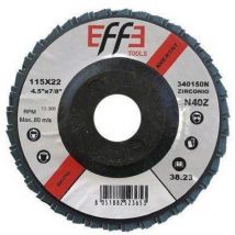 Disco a lamelle radiali zirconio Effe