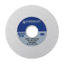 Disco abrasivo da banco Ø175xW25x32mm fine 80 forma a AlOxid promat