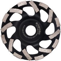 Disco Abrasivo Diamantato Da 125 Mm Per Calcestruzzo Mola Abrasiva Per La Levigatura Di Calcestruzzo, Pietra, Granito
