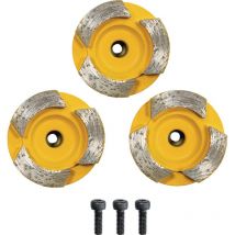 Disco abrasivo diamantato EIBENSTOCK Ø 44mm set da 3 cemento - 37134000