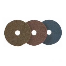 Disco abrasivo in vello D.115mm finissimo blu pretagliato PROMAT (Per 10)