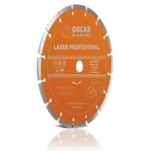 Oscar Diamant - Disco Corte Profesional Laser 230 Mm Diamante Grinding