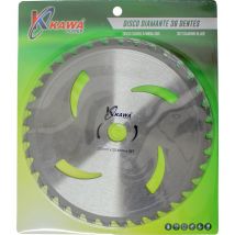Kawapower - Disco Cuchilla De Widia Con 36 Puntas Para Desbrozadora