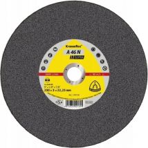 Klingspor Schleifsysteme - Disco de corte a 46 n Supra D125x2.5mm aluminio curvado agujero 22.23mm klingspor (Por 25)