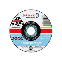 Dronco - Disco de corte inox/metal Perfect Express 125 x 1,0 x 22,2 mm.