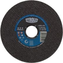 Disco de corte Acero A60S-BFKA 115x1,0mm Tyrolit