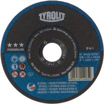 Disco de corte Acero / Acero Inoxidable A46Q-BFKA 115x1,6mm Tyrolit