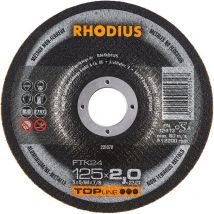 Rhodius - Disco de corte FTK24 125 x 2,0mm acodado (por 25)