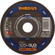 Disco de corte ksm 125 x 3,0mm Rhodius por 25)