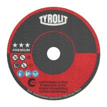 Tyrolit - Disco de corte premium D.50mm grosor del disco 1mm recto.agujero.10mm (Por 25)