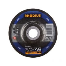 Disco de corte RS67 125 x 7,0mm Acero Rhodius(por 25)