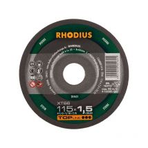 Disco de corte XT66 115 x 1,5mm Rhodius