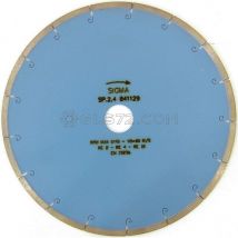 Disco de diamante Sigma 79C Žÿ250 orificio 30 mm espesor 2,5 mm para corte mojado