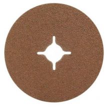 Interflex - AF581.115.16 caja de 25 discos de 115 mm de fibra óxido de aluminio (grano 16) medidas 125 mm. Grano 120