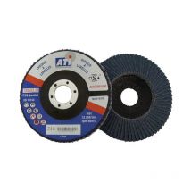 Disco de láminas curvadas de circonio, 115 mm, grano 40.