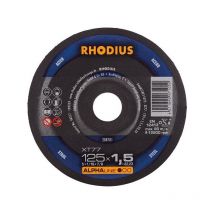 Disco de corte XT77 125 x 1,5mm Rhodius