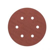 Disco de velcro DSV A/E diámetro 150mm, grano 80, 8+1 agujeros, 5 piezas