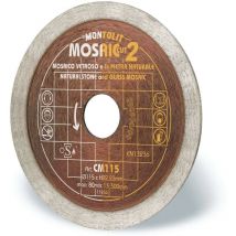 Disco diamantato 125 mm Montolit cermont CM125 per mosaico e ceramica sottile