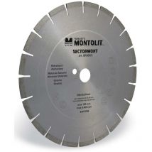 Montolit - disco diamantato 450 mm sectormont SR45032 per refrattario materiali abrasivi granito porfido