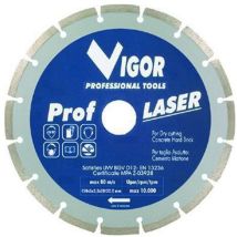 Vigor Dischi Diamantati A Settore Diametro Mm.150