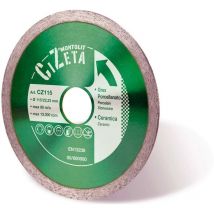 Disco diamantato 115 mm Montolit cermont CZ115 per gres e ceramica
