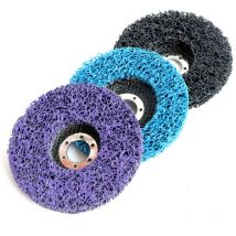 Fortuneville - Disco diamantato monopezzo in acciaio inossidabile, diametro 125 mm extra grande, per rimuovere la vernice dell'auto, lucidare la