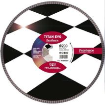 Mussol - Disco Diamante Titan Evo 300mm Eje 25mm Wtevo300