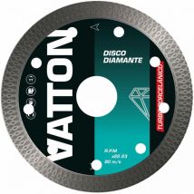 Vatton - Disco de Diamante Turbado para Porcelánico 115mm : Corte Perfecto
