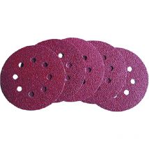 PG - Disco in carta abrasiva con velcro forato art. 349.85 - gr. 240