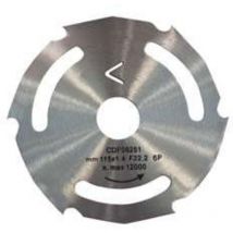 Disco lama circolare cromo vanadio sc - MM.230 foro 22,2 spessore MM.1,4