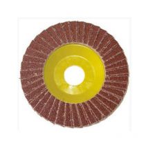 Disco lamellare 115X22 grana 80 Corindone supporto in fibra