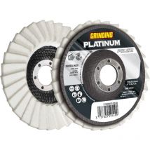 Disco lamellare 'platinum polish' per ferro/inox ø 115 x 22,23 mm