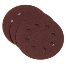 Disco lija pap.perf 125 mm velcro p/lijad GR240 pg maxi 10 p