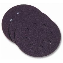 Disco lija pap.perf 125 mm velcro p/lijad gr120 pg maxi 10 p