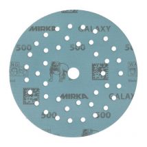 Disco de lija adhesivo galaxy Grip Multifit 125mm K.500 f.HO/metal/lacado/co. (Por 50)