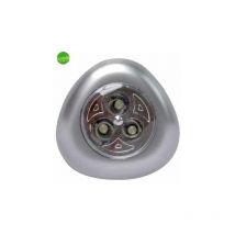 Luce per armadio led cfg 3 led 5w con biadesivo 3 batterie incluse