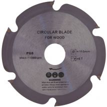 Disco per legno mm 115X2X22,2 Ecef pz 1,0
