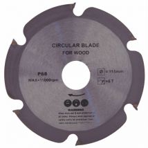 Disque de bois mm 115x2x22,2