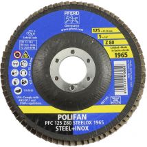 Disque feuille polifan 125-80 zirconium